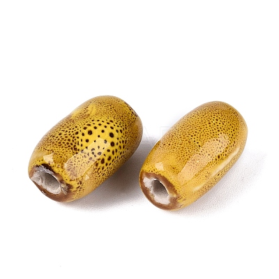 Vintage Handmade Porcelain Beads PORC-N013-12-17-1