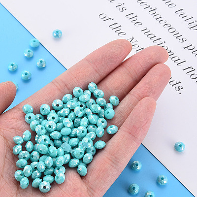 Opaque Acrylic Beads LS-MACR-Q239-018C-05-1