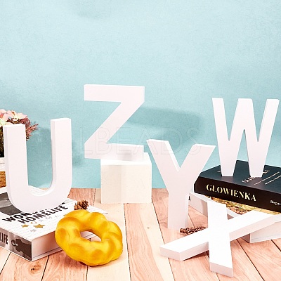Wooden Letter Ornaments WOOD-GF0001-15-23-1