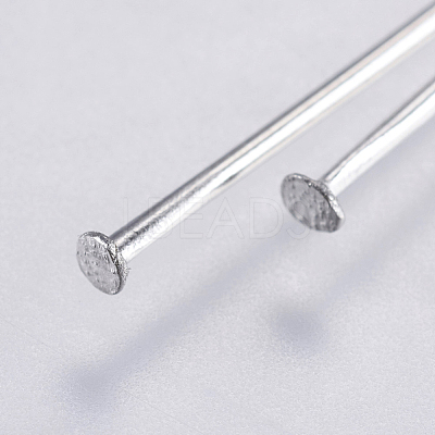 Tarnish Resistant 304 Stainless Steel Flat Head Pins STAS-F146-01P-25mm-1