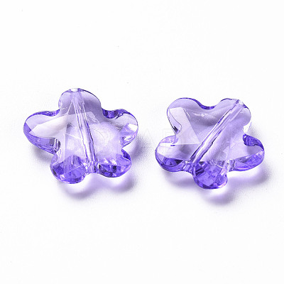 Transparent Acrylic Beads TACR-S154-32B-47-1