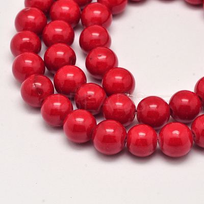 Natural Mashan Jade Beads Strands G-H1626-8MM-33-1