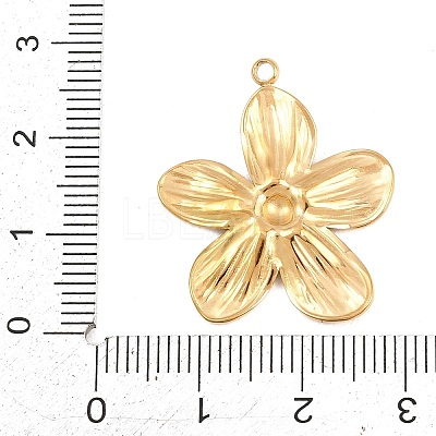 Summer Theme 304 Stainless Steel Pendants STAS-K322-04A-G-1