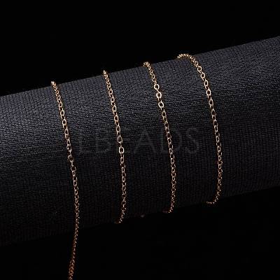 3.28 Feet Brass Cable Chains X-CHC-S003-13G-1