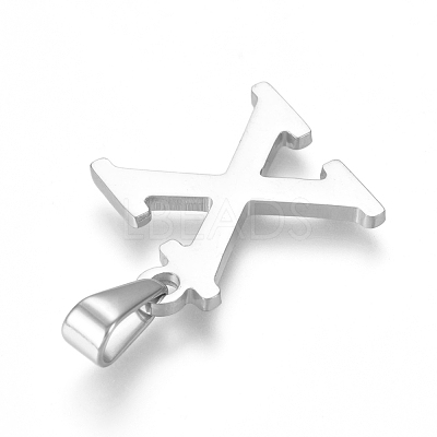 Non-Tarnish 304 Stainless Steel Pendants STAS-F106-95P-X-01-1