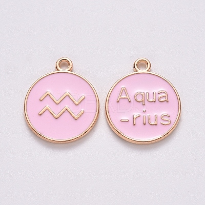 Alloy Enamel Pendants LS-X-ENAM-S124-01B-09J-1
