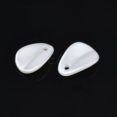 ABS Plastic Imitation Pearl Charms KY-T023-018-1
