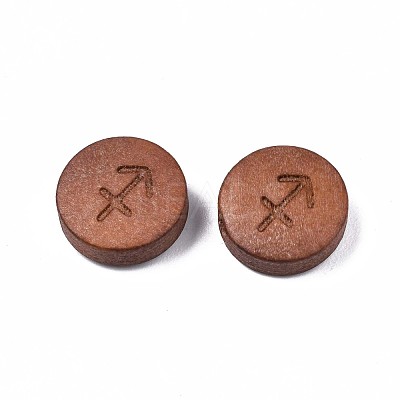 Laser Engraved Wood Beads WOOD-S053-53D-1