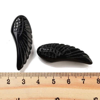 Natural Obsidian Pendants G-C134-05F-1