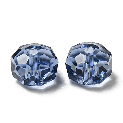Transparent K9 Glass Beads GLAA-E048-02-22-1