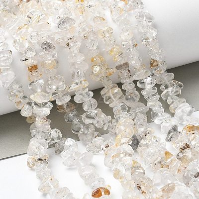 Natural Herkimer Diamond Beads Strands G-M205-95-1