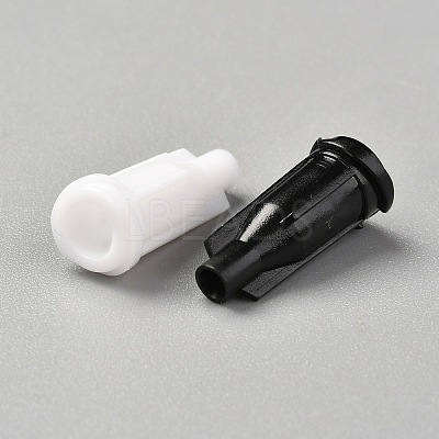 300Pcs 2 Colors Plastic Stopper TOOL-OC0001-36-1