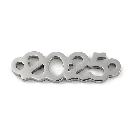 Non-Tarnish 304 Stainless Steel Connector Charms STAS-L279-019P-1