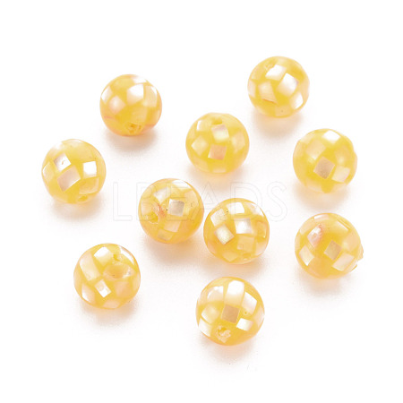 Resin Beads SSHEL-T014-38-8mm-03-1