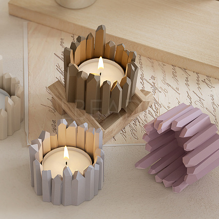 DIY Silicone Candle Holder Molds DIY-K073-40-1