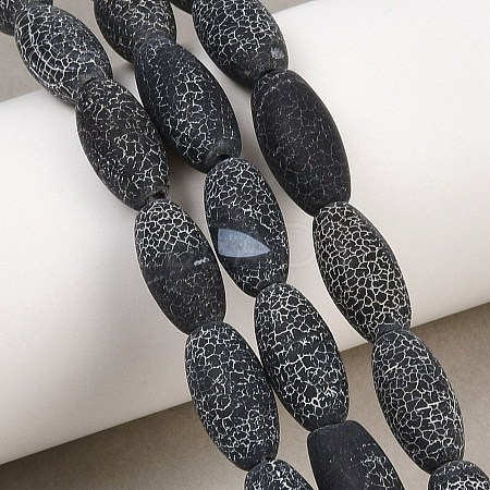 Natural Weathered Agate Beads Strands G-K261-08A-1