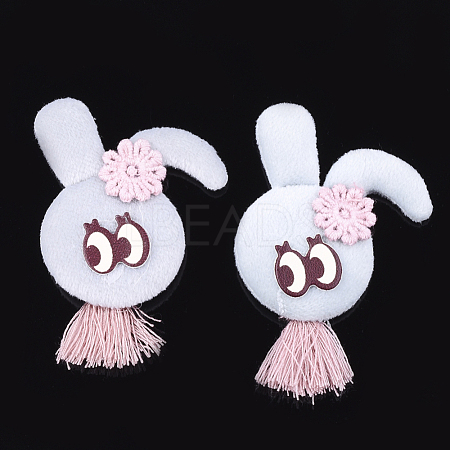 Handmade Bunny Cotton Cloth Costume Accessories FIND-T021-02B-1