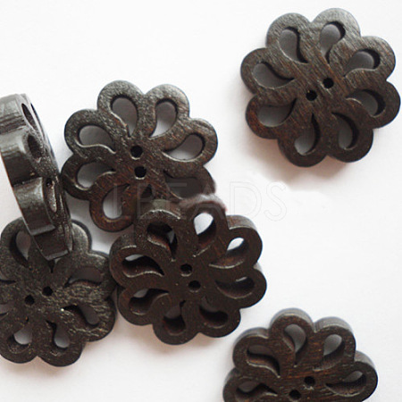 Carved Buttons in Flower Shape X-NNA0Z4M-1