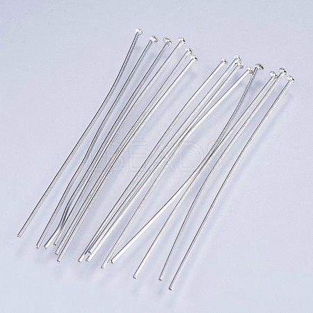 Tarnish Resistant 304 Stainless Steel Flat Head Pins STAS-F145-07P-0.6x45mm-1