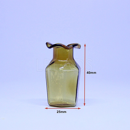High Borosilicate Glass Vase Miniature Ornaments BOTT-PW0001-149B-1