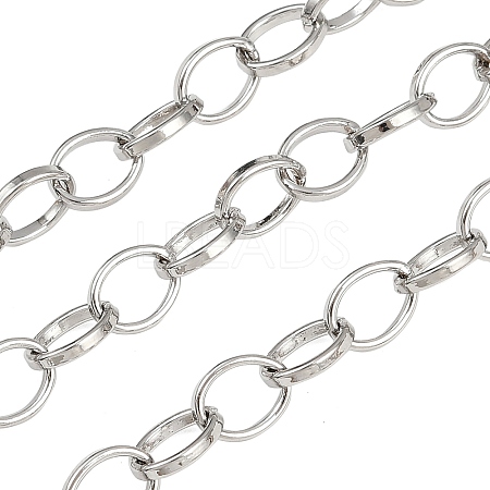 Soldered Brass Cable Chains CHC-G005-17P-1