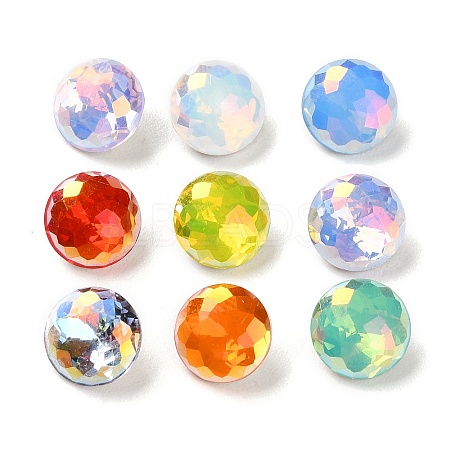 K9 GLass Rhinestone Cabochons EGLA-F161-09-1