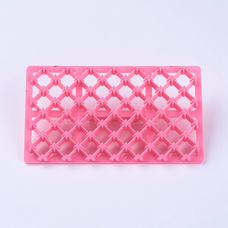 Food Grade Plastic Cookie Printing Moulds DIY-K009-59A-1