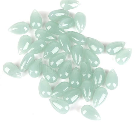 5Pcs Transparent Glass Beads X-GLAA-PW0001-25N-1