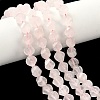 Natural Rose Quartz Beads Strands G-C267-B19-1