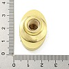 Golden Tone Wax Seal Brass Stamp Head AJEW-G056-03C-4