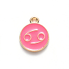 Alloy Enamel Pendants ENAM-S124-01B-03D-2