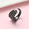 304 Stainless Steel Cuff Open Rings RJEW-D338-02D-EB-4