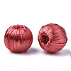 Handmade Raffia Woven Beads WOVE-Q077-20A-02-2