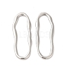 Non-Tarnish 304 Stainless Steel Linking Rings STAS-L268-033P-1