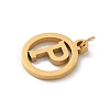 304 Stainless Steel Charms
with Jump Ring LS-STAS-R001-02G-P-2