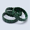 Natural Malachite Stretch Bracelets BJEW-F327-04-1