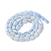 Ombre Effect Dyed Glass Beads Strands GLAA-I059-01B-2