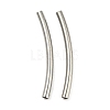 Non-Tarnish 304 Stainless Steel Tube Beads STAS-B047-27G-P-1