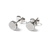 304 Stainless Steel Stud Earrings EJEW-L309-01A-P-4