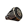 Alloy with Rhinestone Finger Rings FS-WGE36E4-04-2
