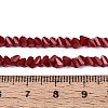 Opaque Glass Beads Strands GLAA-N019-4mm-15-2