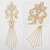 Welded Water Brass and Iron Applique DIY-WH20048-025A-5