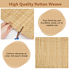 1 Roll Natural Rattan Placemats AJEW-BC0007-32-3