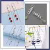 925 Sterling Silver Wires STER-BBC0006-68B-4