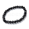 Frosted Glass Beads Stretch Bracelets BJEW-I296-01D-1