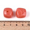 Opaque Acrylic Beads X-OACR-ZX006-33E-3