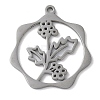 Non-Tarnish 304 Stainless Steel Pendants STAS-P338-01I-P-1