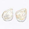 Transparent Spray Painted Glass Pendants GLAA-T016-27D-2