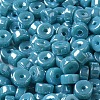 Opaque Colours Luster Glass Seed Beads SEED-E001-P3x6mm-A10-3