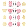 8Pcs 8 Styles Easter Theme Plastic Cookie Cutters EAER-PW0001-066-5